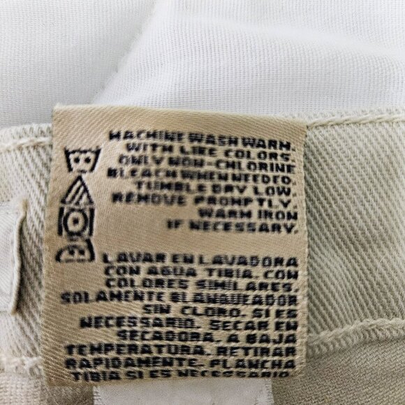 Faded Glory Women Plus Size Ivory Denim Casual Jeans Size 18 - Picture 7 of 7